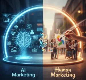 AI vs Human Marketing: What Works Better for Real Business Growth?